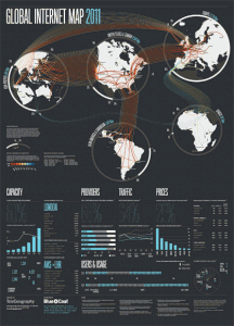 Global Internet Map 2011
